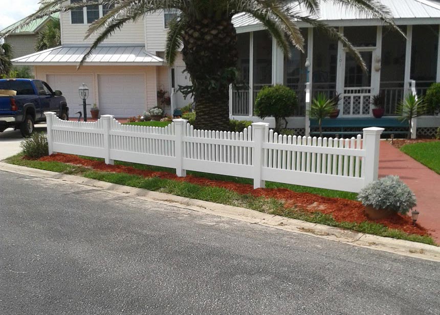 Residential fence installation Jacksonville
